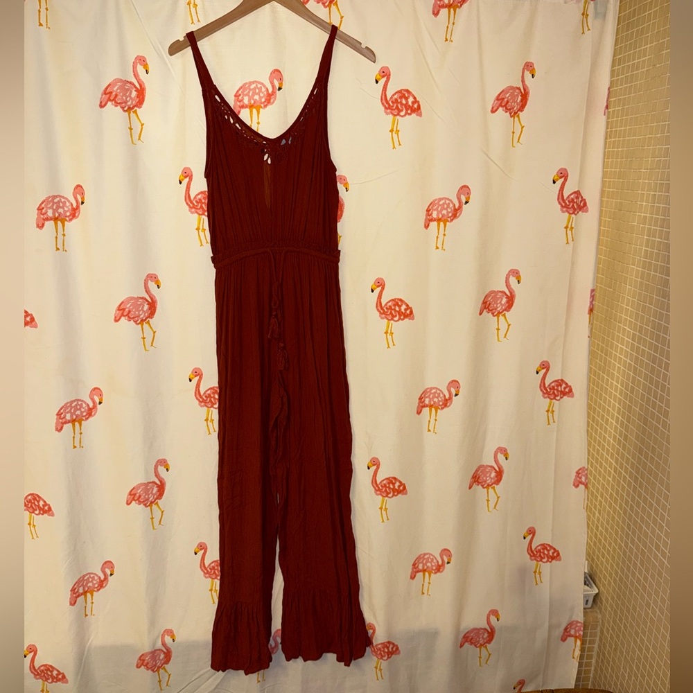 Burnt orange jumpsuit!!